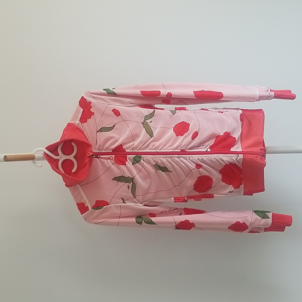 Vintage early 2000s rose print lululemon jacket size 6